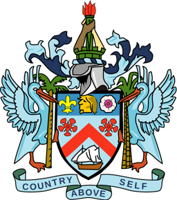 Coat of arms of Saint Kitts and Nevis