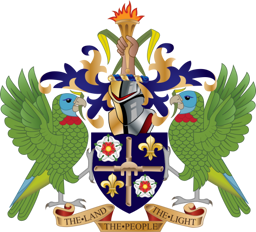 Coat of arms of Saint Lucia